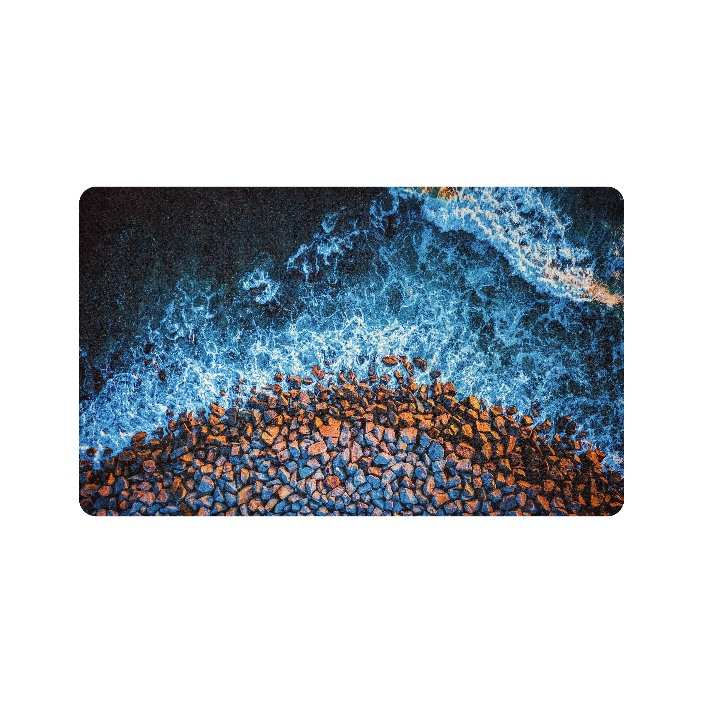 پادری چاپی pvc دار مستطیل کد 405 سایز 76*46