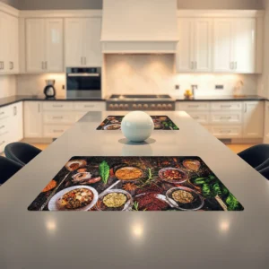 پادری چاپی pvc دار مستطیل کد 625 سایز 60*40