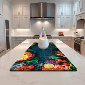 پادری چاپی pvc دار مستطیل کد 637 سایز 109*46